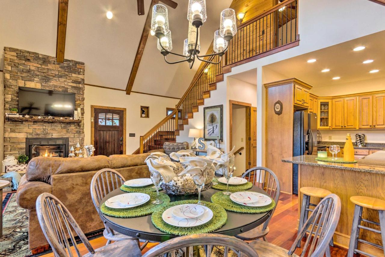 Mountain Cabin With Fire Pit, Walk To Golf And Fishing Vilas Exterior foto